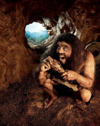 73 razones para ser hombre Hombre Prehistorico Cueva